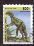 Stamps Africa - Republic of the Congo -  serie- Dinosaurios