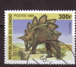 Stamps Republic of the Congo -  serie- Dinosaurios