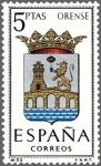 Sellos de Europa - Espa�a -  ESPAÑA 1964 1561 Sello Nuevo Escudos España Galicia Orense