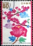 Stamps Japan -  Scott#3468 intercambio 0,90 usd 80 y. 2012