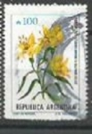 Stamps Argentina -  Serie Flores Australes 100 Amancay SCOTT 1686 (0.25) 