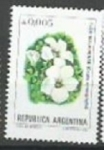 Stamps Argentina -  Serie Flores Australes 0.005 Malvinense SCOTT 1515