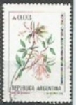 Stamps Argentina -  Serie Flores Australes 0.03 Notro SCOTT 1518