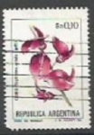 Stamps Argentina -  Serie Flores Pesos Argentinos 0.10 Ceibo SCOTT  1430