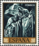 Stamps Spain -  ESPAÑA 1966 1719 Sello Nuevo Pintor José Mª Sert San Pedro y San Pablo