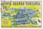 Sellos del Mundo : Africa : Kenya : 10º ANIVERSARIO KENYA INDEPENDIENTE