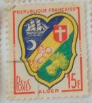 Stamps : Europe : France :  Alger