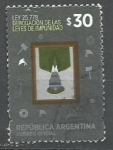 Stamps : America : Argentina :  CATÁLOGO GJ 4017 (1.50 U$S)