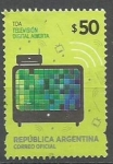 Stamps : America : Argentina :  CATÁLOGO GJ 4019 (2.50 U$S)