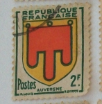 Stamps : Europe : France :  Auvergene