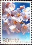 Stamps Japan -  Scott#3018f intercambio 0,55 usd  80 y. 2008