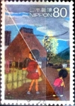 Stamps Japan -  Scott#3448c intercambio 0,90 usd  80 y. 2012