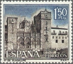Stamps Spain -  ESPAÑA 1966 1732 Sello Nuevo III Serie Turistica Monasterio de Guadalupe Caceres