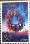 Stamps Japan -  Scott#3270d intercambio 0,90 usd  80 y. 2010