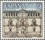 Stamps Spain -  ESPAÑA 1966 1733 Sello Nuevo III Serie Turistica Universidad de Alcalá de Henares Madrid