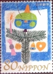 Stamps Japan -  Scott#3179e intercambio 0,90 usd  80 y. 2009