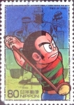 Stamps Japan -  Scott#3107i intercambio 0,60 usd  80 y. 2009