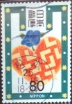 Stamps Japan -  Scott#2851a intercambio 1,00 usd  80 y. 2003