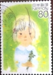Stamps Japan -  Scott#3513d intercambio 0,90 usd  80 y. 2013