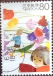 Stamps Japan -  Scott#3513b intercambio 0,90 usd  80 y. 2013