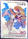 Stamps Japan -  Scott#2915 intercambio 1,10 usd  80 y. 2005