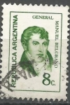 Stamps : America : Argentina :  BELGRANO SCOTT 927