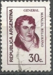 Stamps : America : Argentina :  BELGRANO SCOTT 1032