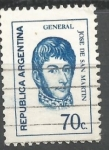 Stamps : America : Argentina :  SAN MARTIN SCOTT 936