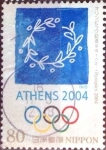 Stamps Japan -  Scott#2896 intercambio 1,10 usd  80 y. 2004