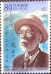 Stamps Japan -  Scott#2868 intercambio 1,10 usd  80 y. 2003
