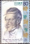 Stamps Japan -  Scott#2513 intercambio 0,40 usd  80 y. 1996