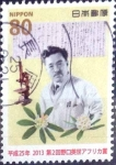 Stamps Japan -  Scott#3550 intercambio 0,90 usd  80 y. 2013