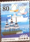 Stamps Japan -  Scott#3121d intercambio 0,60 usd  80 y. 2009