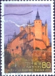 Stamps Japan -  Scott#3597f intercambio 1,25 usd  80 y. 2013