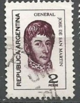 Stamps Argentina -  SAN MARTIN SCOTT 1038