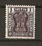 Stamps : Asia : India :  columna de asoka