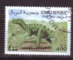 Stamps : Africa : Somalia :  Dinosaurios