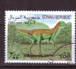 Stamps : Africa : Somalia :  Dinosaurios