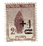 Stamps France -  Huérfanos de la guerra