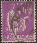 Stamps France -  Alegoría de la Paz  1932  40 cents