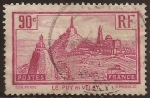 Sellos de Europa - Francia -  Le Puy en Velay  1933  90 cents