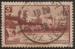 Stamps France -  Avignon, le Palais des Papes  1938  3 Fr