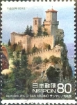 Stamps Japan -  Scott#3217b intercambio 0,90 usd  80 y. 2010