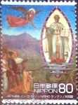 Stamps Japan -  Scott#3217c intercambio 0,90 usd  80 y. 2010
