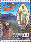 Stamps Japan -  Scott#3217c intercambio 0,90 usd  80 y. 2010