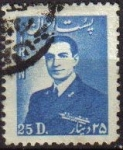 Stamps : Asia : Iran :  IRAN 1951 Scott 953 Sello Retrato Mohammad Reza Shah Pahlavi Usado