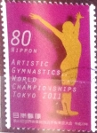 Stamps Japan -  Scott#3377 intercambio 0,90 usd  80 y. 2011