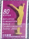 Stamps Japan -  Scott#3377 intercambio 0,90 usd  80 y. 2011