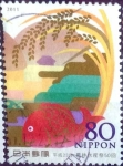 Stamps Japan -  Scott#3395 intercambio 0,90 usd  80 y. 2011