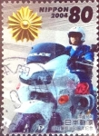 Stamps Japan -  Scott#2889 intercambio 1,10 usd  80 y. 2004